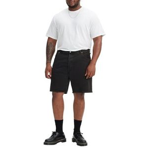 Levi's 501 Originele Big & Tall halflange shorts voor heren, Zwarte Accord Shorts