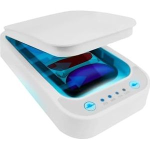 Avilia Doos ontsmetten brillen en accessoires met UV-stralen - UV-stralingsbox desinfecteert gereedschap en mobiele telefoon, compact formaat, ideaal voor op reis
