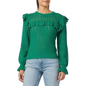 nelice Pull en tricot pour femme Vert forêt XS 11026971-NE01, vert forêt, XS