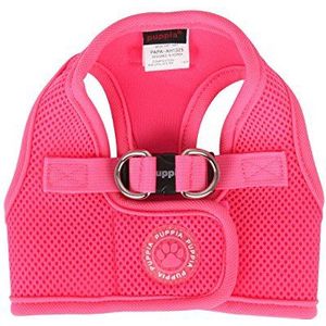 Puppia Neon Soft Vest hondenharnas, maat XL, roze