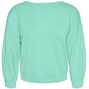 Vero Moda Vmayla 3/4 korte V-hals blouse Rep Sweater dames, Groen