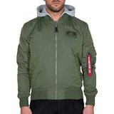 ALPHA INDUSTRIES babyjas voor heren, groen.