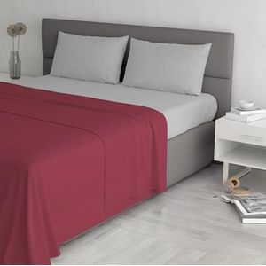 TRENDY Chic Beddengoedset, 100% katoen, gemaakt in Italië, voor tweepersoonsbed, aardbei