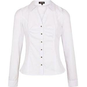 Morgan Shirt met lange mouwen Caram1 T-shirt voor dames, Wit.