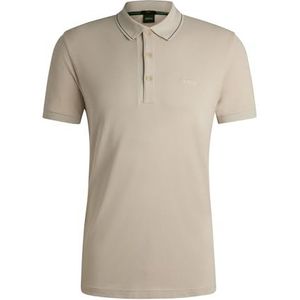 BOSS poloshirt voor heren, Lichtbeige 272.