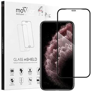 MoVear MSHIELD 2.5D MAX- Premium Glass Screen Protector - compatibel met iPhone 11 Pro Maxx Xs Max [6,5 inch] - anti-kras, anti-vingerafdruk - Pack 1