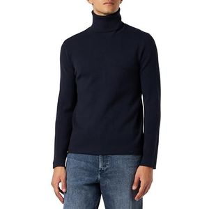 Blauer Tricot Col roulé Pull Homme, 894 Bleu nuit foncée, 48