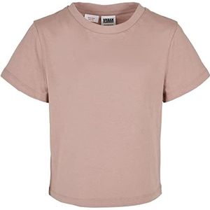 Urban Classics Basic T-shirt voor meisjes, in 3 kleuren, maten 110/116-158/164, Duscrose
