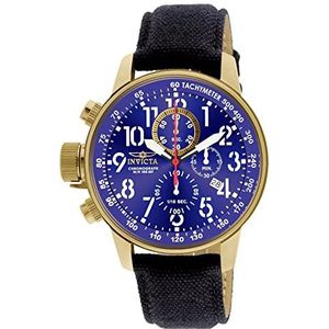 Invicta I-Force - Herenhorloge kwarts van roestvrij staal - 46 mm, Goud/Blauw, Sport