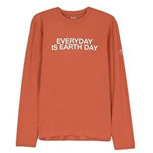 ECOALF NORTENALF Sweatshirt voor heren, feloranje, 000 m, helder oranje, 000 m, Helder oranje