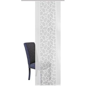 Home Fashion Paneelgordijn Jacquard, polyester, 245 x 57 cm, wit