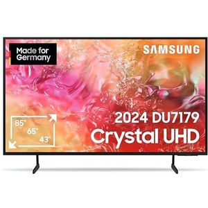 Samsung GU43DU7179U 1 (43") 4K Ultra HD Smart TV Wifi Zwart