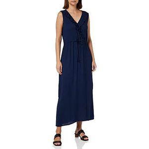 ICHI IHMARRAKECH DR10-20118573 Robe décontractée pour femme, Total Eclipse (194010)., S