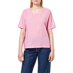 T-shirt met korte mouwen, kleine print, Roze (Prism Pink 628)