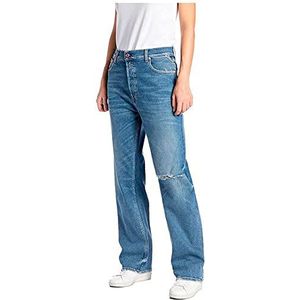 Replay Jaylie Jeans Dames, 009 Medium Blue, 25 W / 30 L, 009 Medium Blue