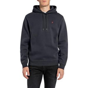 Replay M6923 Sweatshirt met capuchon voor heren, 067 Nachtblauw, M