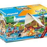 PLAYMOBIL Family Fun Familie Op Kampeertocht - 70743