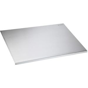 Zassenhaus Keukenwerkblad van roestvrij staal 60 x 50 cm, met praktische randschaal in cm, stoprand voor veilig werken
