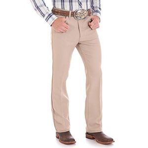 Wrangler Wrancher 00082GY-32x32 heren jeansjurk, regular fit, maat 32, Donker beige