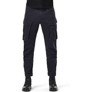 G-STAR RAW Cargo 3D Regular Tapered Andere 5 zakken heren Cargo, Mazarine Blue, 31W / 30L, mazarine blue