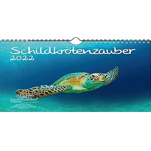 Schildpadkalender DIN A4 voor schildpadden 2022 - Seelenzauber