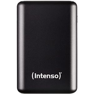 Intenso Powerbank A10000 externe batterij met Power Delivery & Quick Charge (10.000 mAh, geschikt voor smartphone, tablet, MP3-speler, digitale camera) antraciet