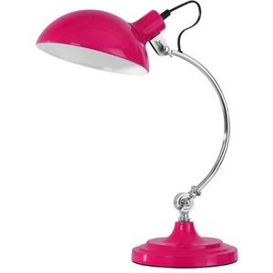 Premier prem-2501668 Tafellamp, glas, roze