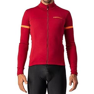 CASTELLI Achtergrond 2 Jersey Fz borstvoedingstuniek voor heren, Pro Red/Oranje Reflex