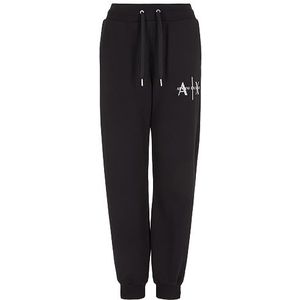 Armani Exchange Joggingbroek met French Terry-logo voor dames, zwart.