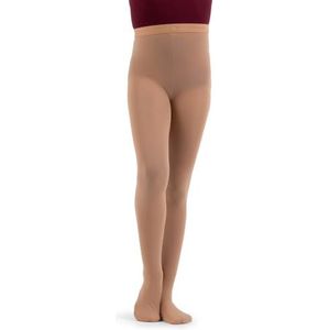 Capezio Panty met voeten (3 stuks) voor jongens, Suntan