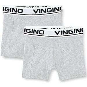 Vingino Boys Boxershorts (2 stuks) boxershorts voor jongens, Grijze mix