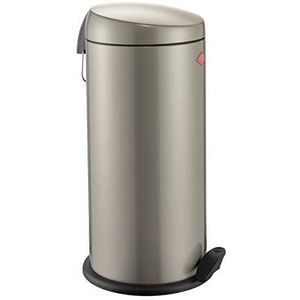 Wesco Capboy Maxi Pedaalemmer, 22 liter, zilver
