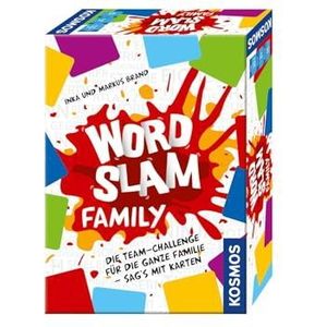 Word Slam Family: de teamuitdaging voor het hele gezin - sagen met kaarten