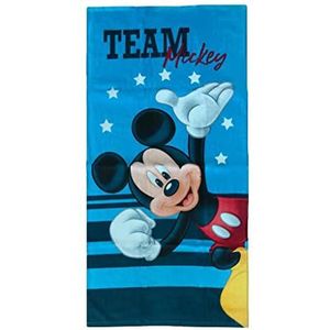 Mickey Mouse Mickey Mouse Strandhanddoek of zwembad, 100% katoen, 70 x 140 cm, Mickey Mouse