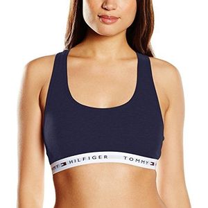 Tommy Hilfiger Bralette Bustier voor dames, Kleur: wit, blauw (Navy/White Blazer-pt 416)., XS