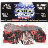 DAVA Jazz Grips Delrin"" plectrums voor gitaar - Refill Bag met 36 delen rood 9036