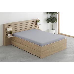 Degrees home - Verstelbaar hoeslaken 135 x 200 cm - diepe zak - microvezel polyester bed 135 cm