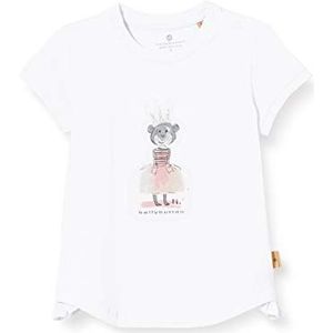 Bellybutton mother nature & me baby t-shirt voor meisjes, wit (bright 1000)