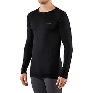 FALKE ARCTIC Functioneel shirt voor heren, lange mouwen, zwart, ademend, sportshirt, zeer warm, sneldrogend voor zeer koude temperaturen, 1 stuk