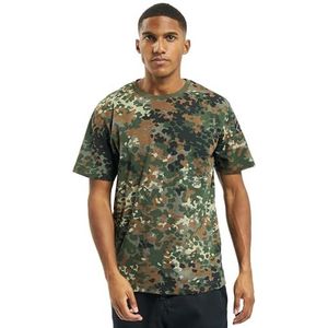 Brandit T-shirt, vele kleuren, camouflage, maten S tot 7XL, Militair groen