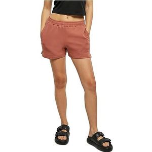 Urban Classics Mesdames Organic Terry Shorts Short Femme, terre cuite, XL