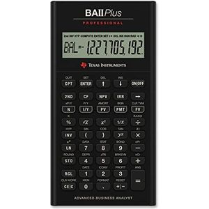 Rekenmachine Texas Instruments TI Ba II professional