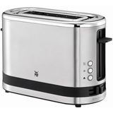 WMF Lange 1-snijdende broodroosterrol XXL 7 stappen Keuken Mini 600W - Broodrooster - Zilver