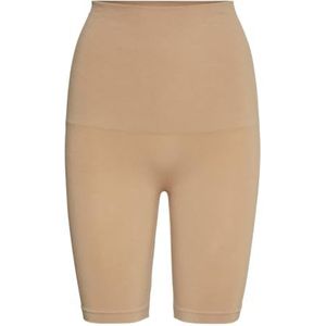 VERO MODA VMJACKIE Ga Noos Legging sans couture pour femme, couleur bronze, taille S/M, mat, S-M