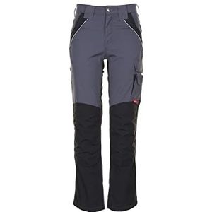 Planam Paline Plaline Unisex broek, maat 52, groen / zwart, leisteen/zwart