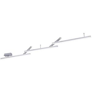 Trio Leuchten WiZ LED plafondlamp Melby 23W RGBW met 16 miljoen kleuren + 64.000 wittinten + 18 lichtscènes app-besturing + spraakbediening + afstandsbediening + wandschakelaar 651210507