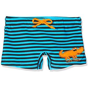 Beco Aqua Badpak voor kinderen, marineblauw/blauw/oranje