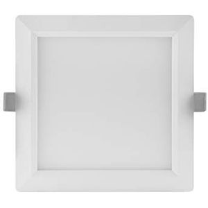 LEDVANCE Downlight LED | Lamp voor gebruik binnenshuis | koel wit | 118 mm x 30 mm | DOWNLIGHT SLIM SQUARE