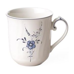 Villeroy & Boch - Old Luxembourg - Koffiemok - Wit/Blauw - Premium Porselein - 290 ml