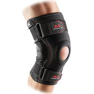Mcdavid - 429X - Kniebrace voor meniscus en ligament - Unisex volwassene - Kniebeschermers - Voorkomt letsel en verlicht pijn - Veilige pasvorm - Kruisvormige kniebeschermers - (429X)